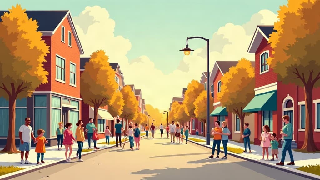 Editorial illustration: Cost of Living in Morgantown, WV: Housing, Utilities, Groceries, and Taxes