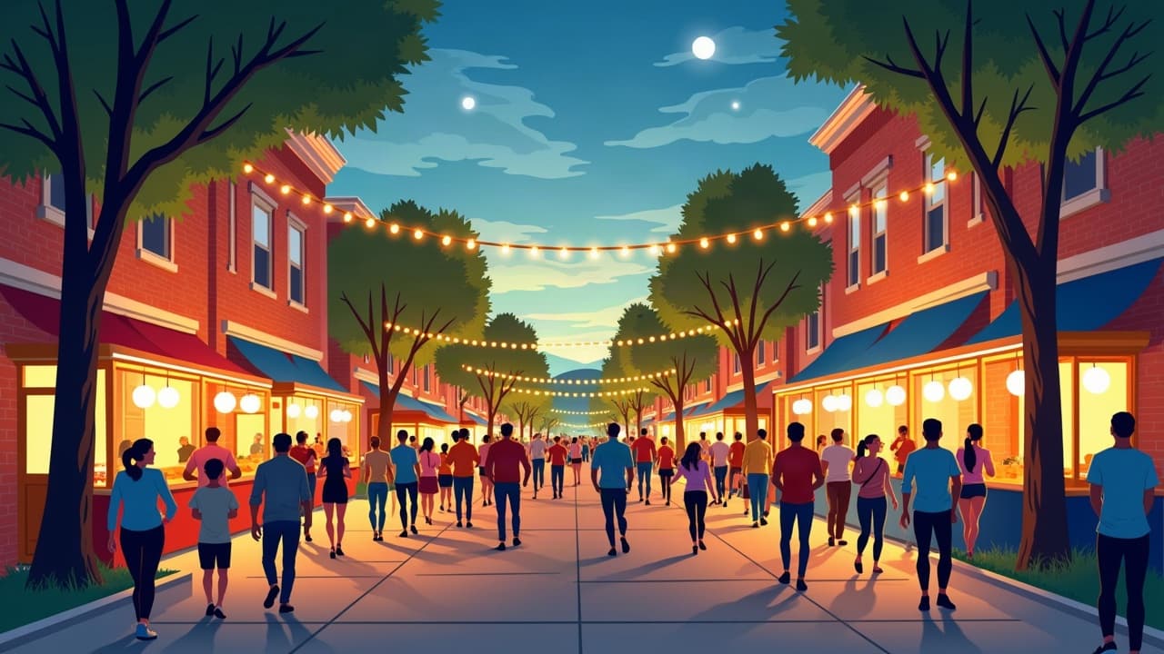 Editorial illustration: WVU Homecoming events continue across Morgantown