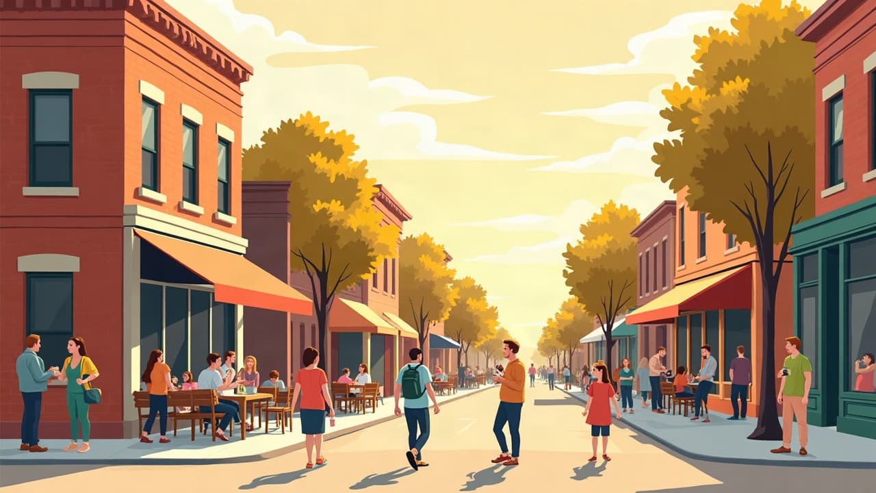 Editorial illustration: Museums and Attractions in Morgantown